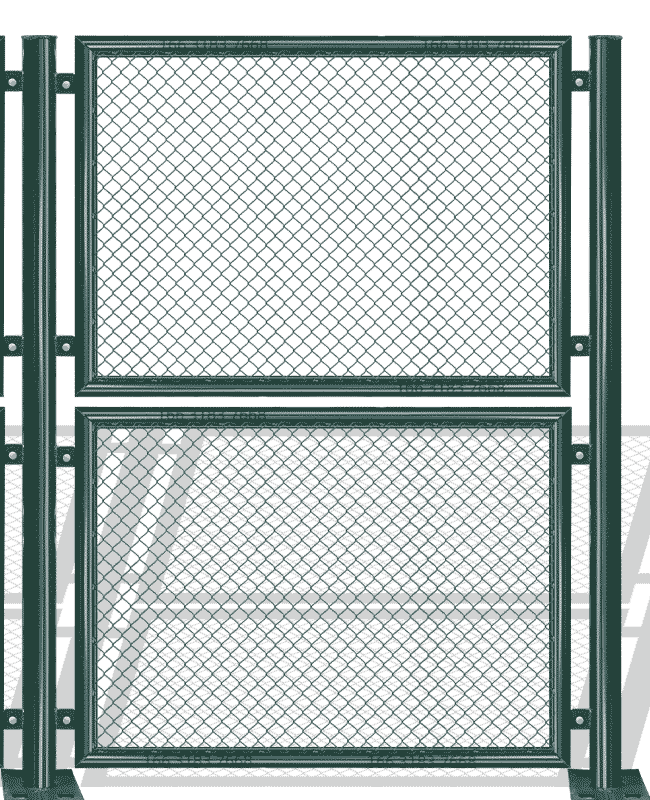 钢筋中镶框架式球场围栏网