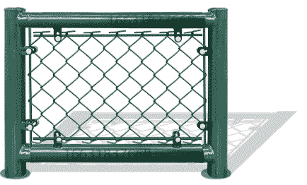钢筋拼装式球场围栏网